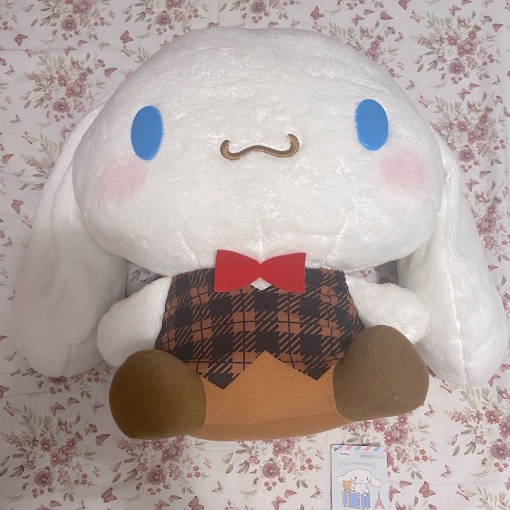 Sanrio’s Cinnamoroll Checker Style Plush (Large)